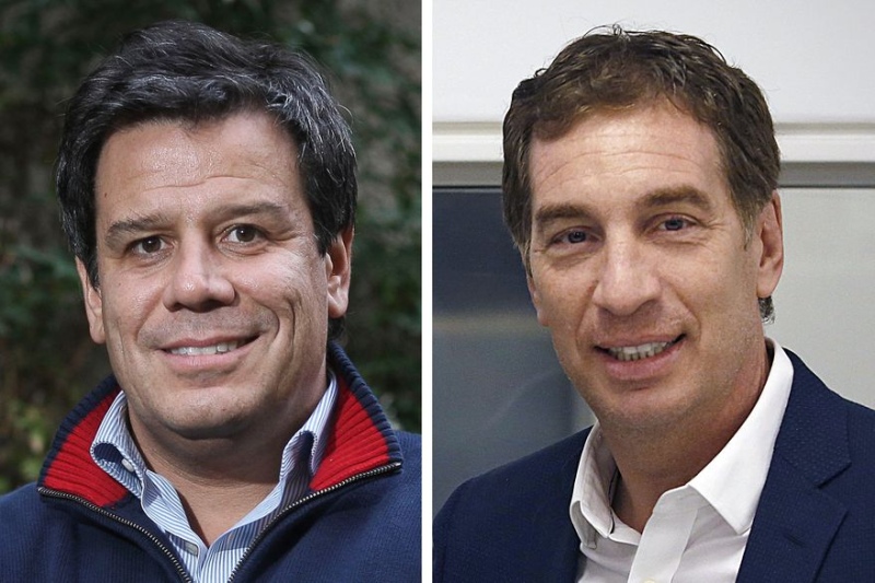 Facundo Manes y Diego Santilli juegan la interna de Juntos en la provincia. Según esta encuesta están encabezando