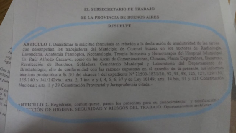 Personal de Salud municipal: De los aplausos y los homenajes a quitarles la insalubridad laboral