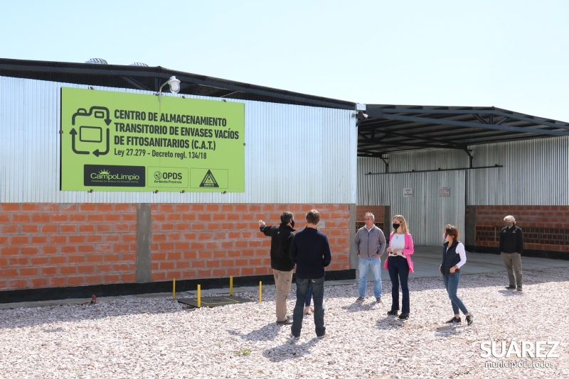 Se inauguró el Centro de Acopio Transitorio de Envases de Fitosanitarios (CAT)