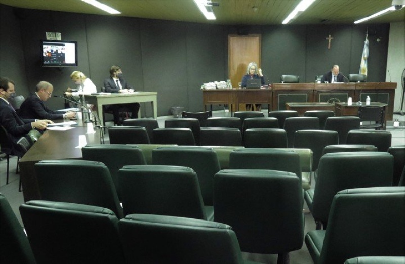 Una de las audiencias del juicio por la secta yogui en Mar del Plata