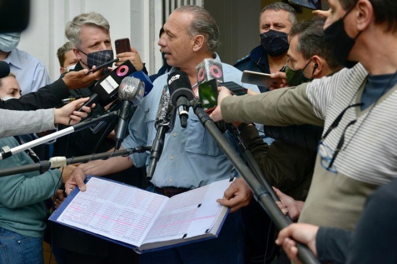 Sergio Berni apuntó contra la Justicia y aseguró que uno de los detenidos por el crimen fue arrestado por un robo en mayo y liberado 4 días después