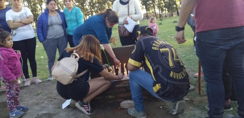 VIDEO: Conmovedor homenaje a las víctimas fatales del trágico incendio