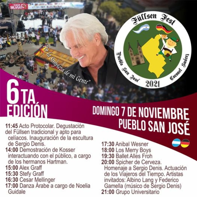 Todo listo para la 6° edición de la “Füllsen Fest: por la simpleza de mi gente”