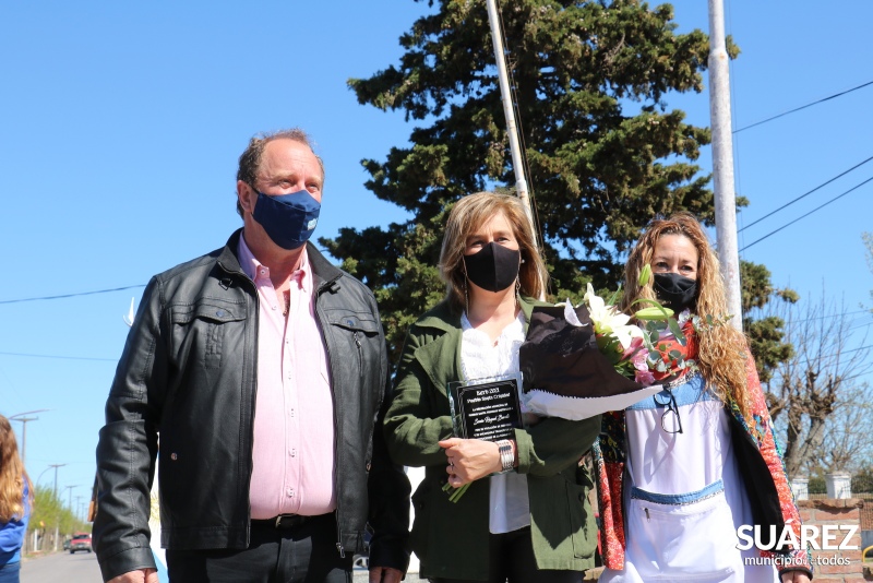 LA COMUNIDAD DE SANTA TRINIDAD DISTINGUIÓ A SUS VECINOS