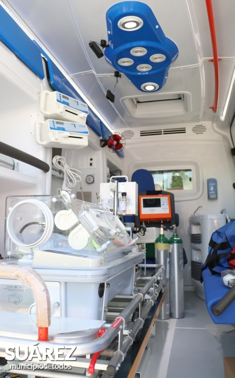 La provincia envió una ambulancia de alta complejidad para el Hospital Municipal