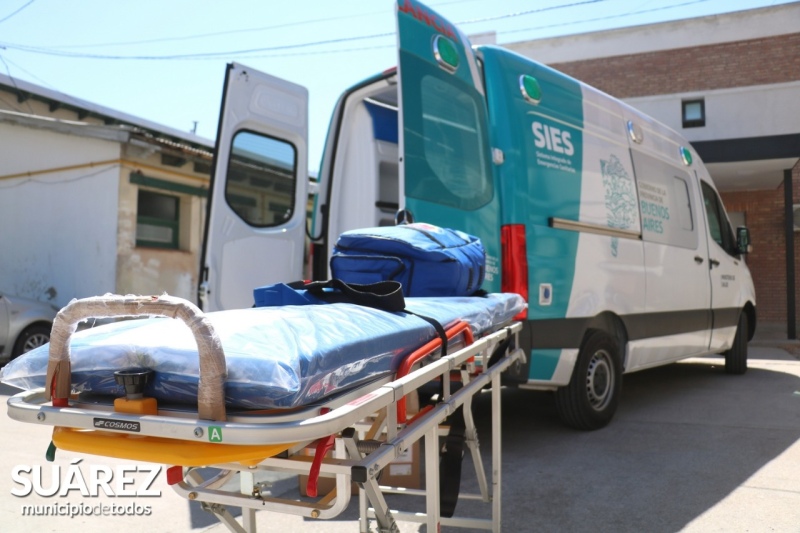 La provincia envió una ambulancia de alta complejidad para el Hospital Municipal