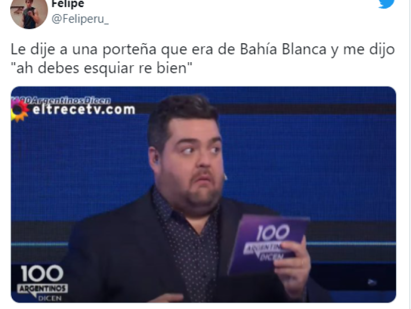 Le dijo a una porteña que era de Bahía, publicó la respuesta de ella y se hizo viral