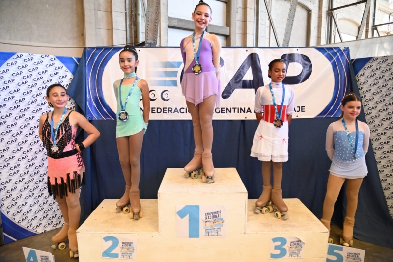 Excelente desempeño de las patinadoras boquenses en Santa Fe