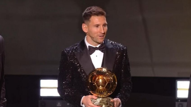 Messi ganó su séptimo Balón de Oro y sigue haciendo historia