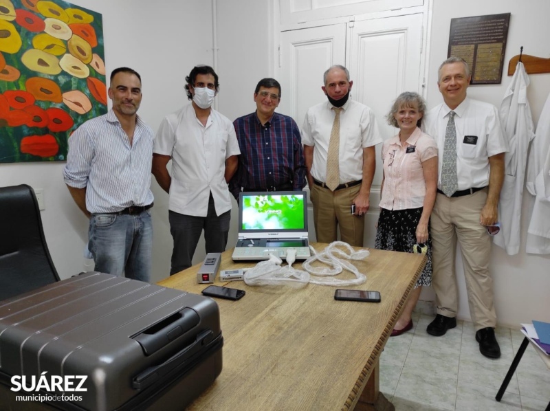 La Iglesia de ”Jesucristo de los Santos de los últimos días” donó un ecógrafo portátil al Hospital Municipal