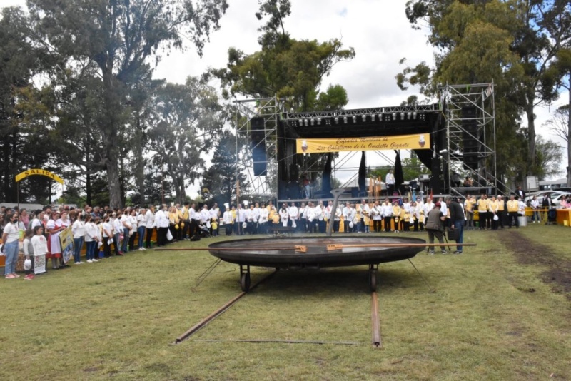 La Omelette Gigante de Pigüé repitió sus éxitos anteriores