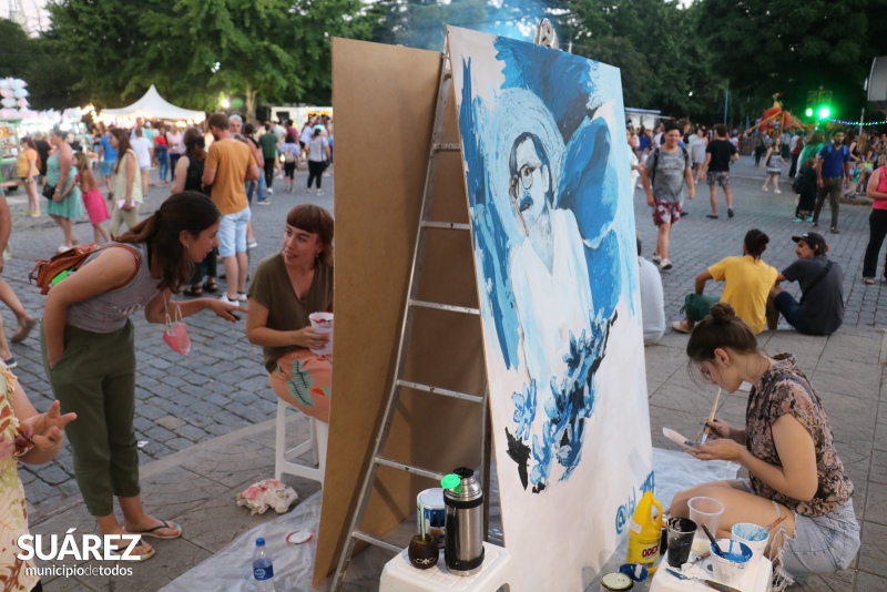 Una multitud acompañó a Suárez Peatonal