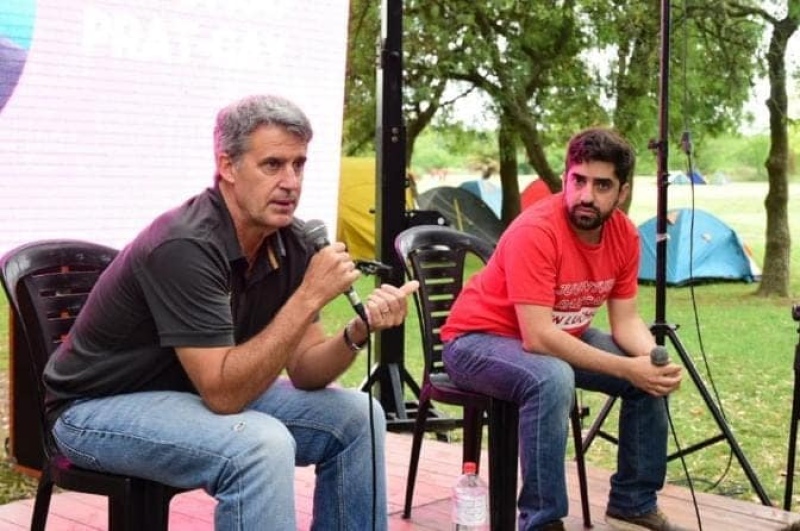 Facundo Manes se mostró con la nueva presidente de la Juventud Radical