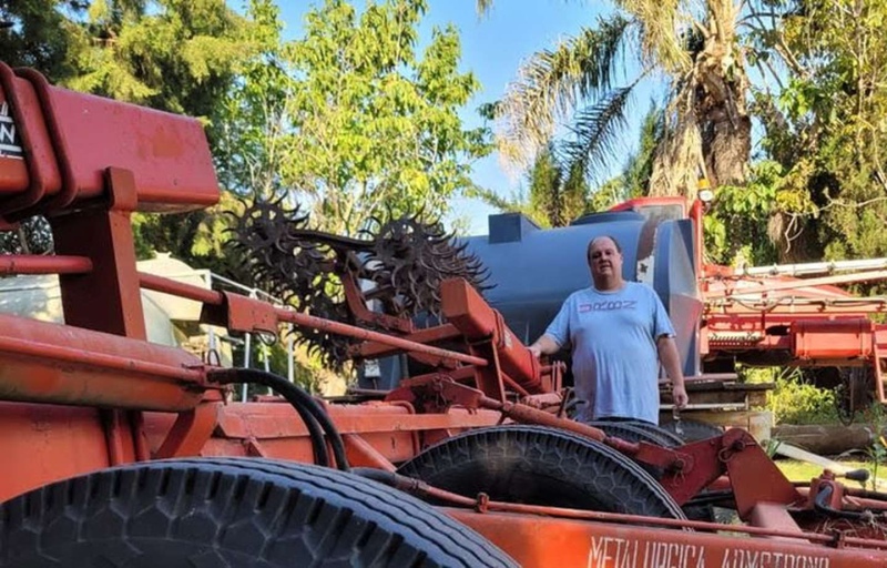 Jorge Esponda, el productor rural que calculó sus ganancias.