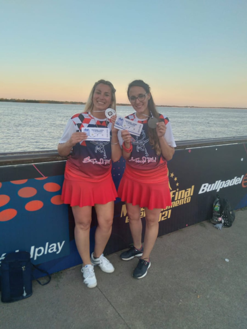 Felicitan a las subcampeonas argentinas de Padel