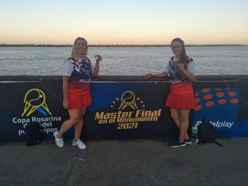 Felicitan a las subcampeonas argentinas de Padel