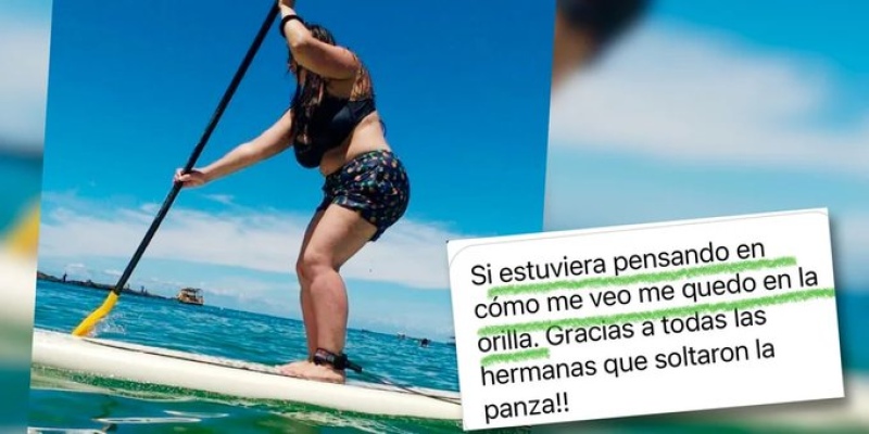 “Hermana, soltá la panza”: la campaña viral para combatir el operativo bikini