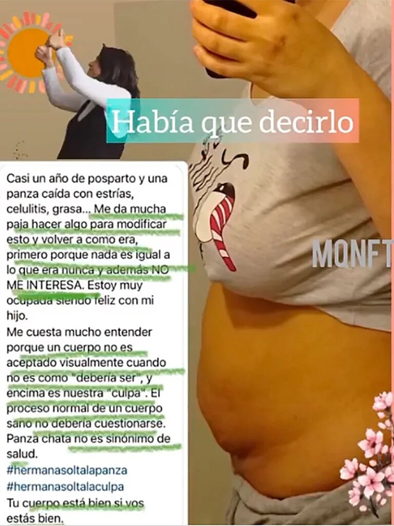 “Hermana, soltá la panza”: la campaña viral para combatir el operativo bikini