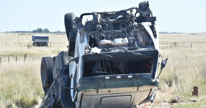 Choque fatal en el cruce de San Jorge entre dos autos y un camión