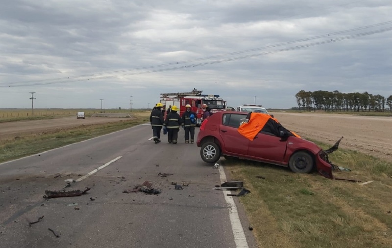 KILÓMETRO 15 DE LA RUTA 33: Una persona murió en un triple choque