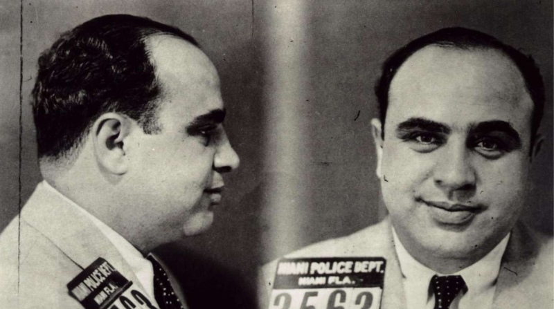 La foto policial de Al Capone