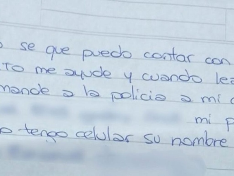 ”Seño, sé que puedo contar con usted”: sufría violencia de género y pidió ayuda a la maestra de su hijo