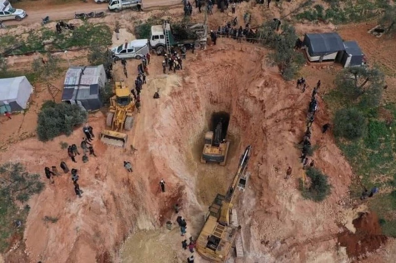 URGENTE: Rescatan muerto al niño Rayan del pozo después de cinco días atrapado