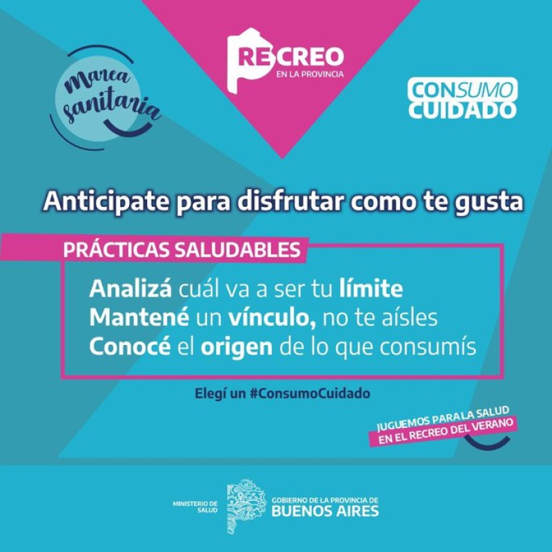 Polémica en redes por una campaña de provincia sobre el “consumo cuidado”