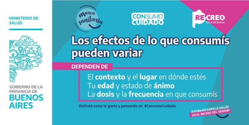 Polémica en redes por una campaña de provincia sobre el “consumo cuidado”