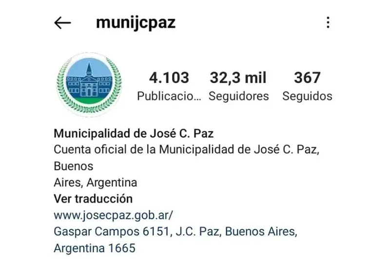 El edificio del litigio en cuestión es para el municipio tan emblemático que ya lo incluye como logo propio en redes sociales