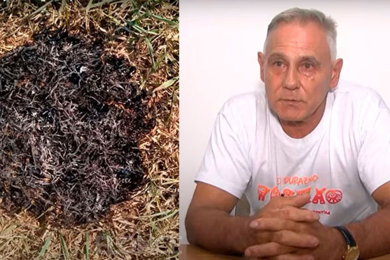 El relato de un productor rural de Monte Buey sobre la “extraña luz” que ve en su campo. VIDEO