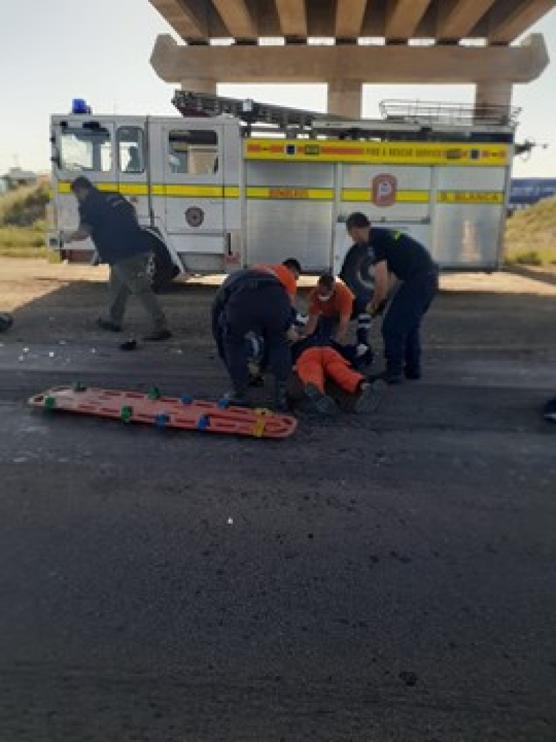 Un motociclista falleció tras un choque en ruta 33