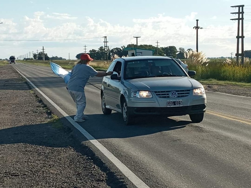 Fuerte reclamo por el pésimo estado de la ruta 65 entre Daireaux y Bolívar