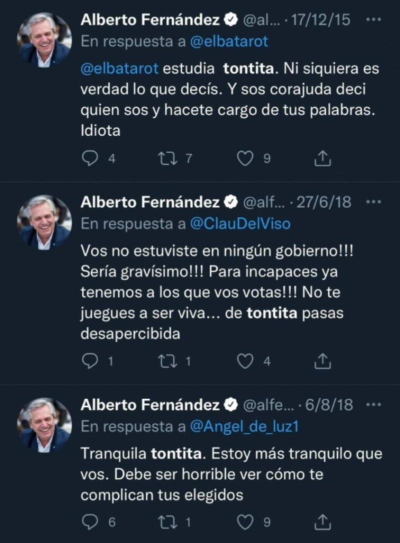 Alberto Fernández: de mandar a aprender a cocinar a una mujer a darle «vergüenza» la violencia de género