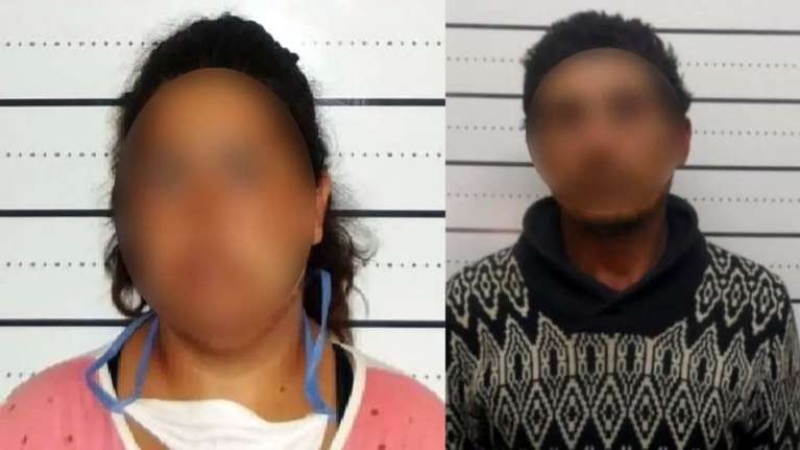 La pareja condenada a 14 y 10 años de prisión.