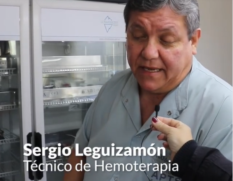 El servicio de Hemoterapia incorporó un equipo de refrigeración que permitirá mayor almacenamiento