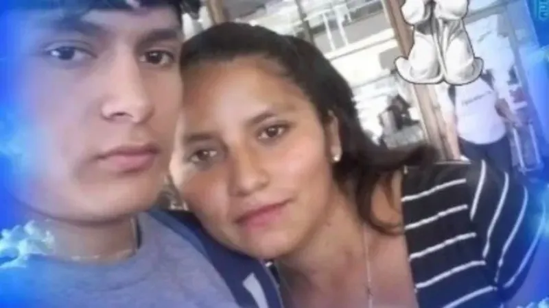 Jhorvin Olivera Flores (20) y María Eugenia Portillo Flores (31).