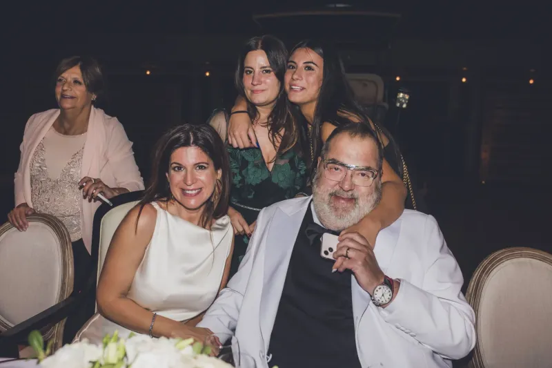 Todas las fotos del casamiento de Jorge Lanata y Elba Marcovecchio en una finca de Exaltación de la Cruz