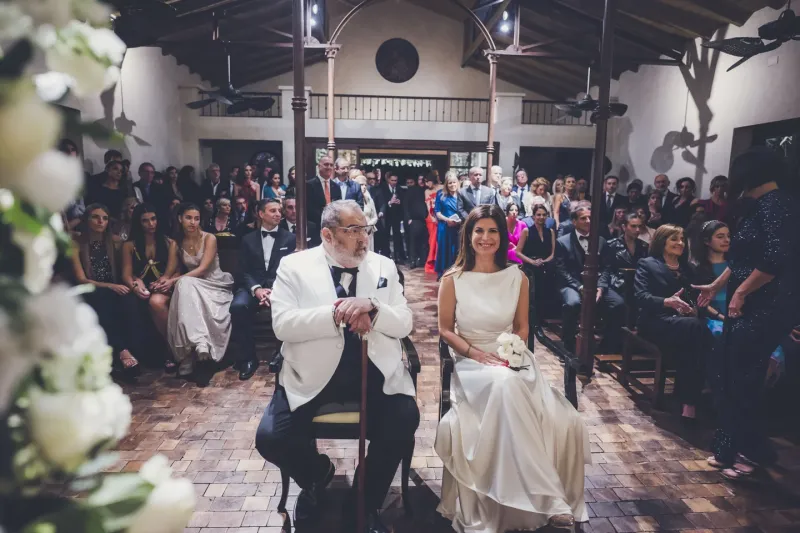 Todas las fotos del casamiento de Jorge Lanata y Elba Marcovecchio en una finca de Exaltación de la Cruz