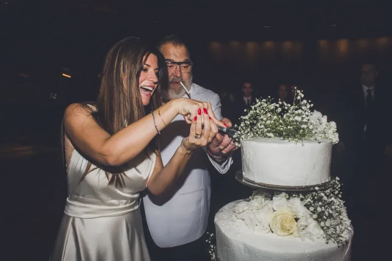 Todas las fotos del casamiento de Jorge Lanata y Elba Marcovecchio en una finca de Exaltación de la Cruz