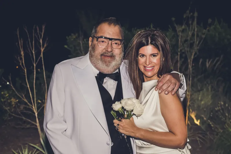 Todas las fotos del casamiento de Jorge Lanata y Elba Marcovecchio en una finca de Exaltación de la Cruz