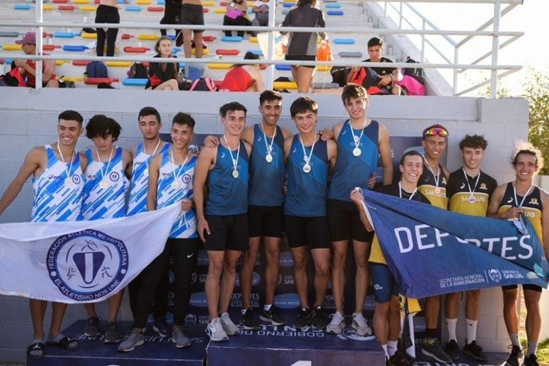 Atletismo: Máximo Peratz brilló en el cierre del nacional U20 en San Luis