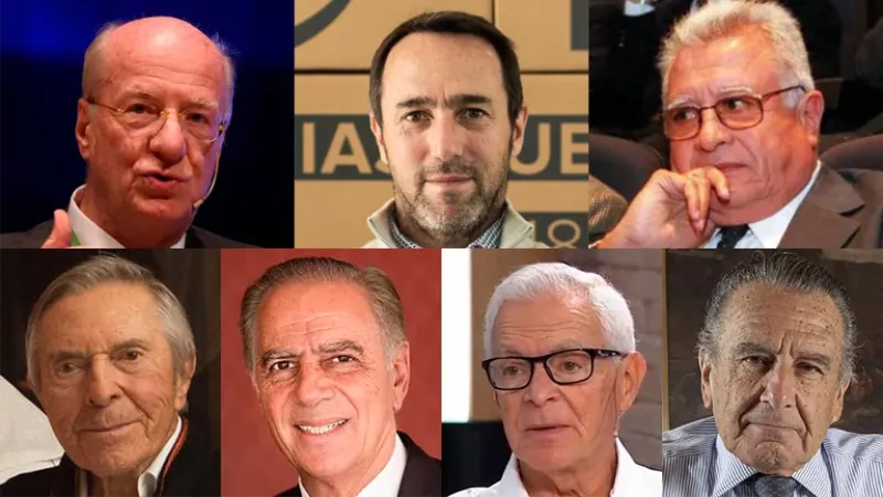 Entre los millonarios argentinos figuran Marcos Galperin, Paolo Rocca, Gregorio Pérez Companc, Alberto Roemmers, Alejandro Bulgheroni, Eduardo Costantini y Eduardo Eurnekian