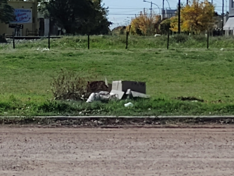 Juntos pide limpieza en un sector de la ciudad que parece abandonado a su suerte