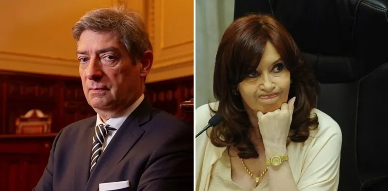 Horacio Rosatti, presidente de la Corte Suprema - Cristina Kirchner, vicepresidenta