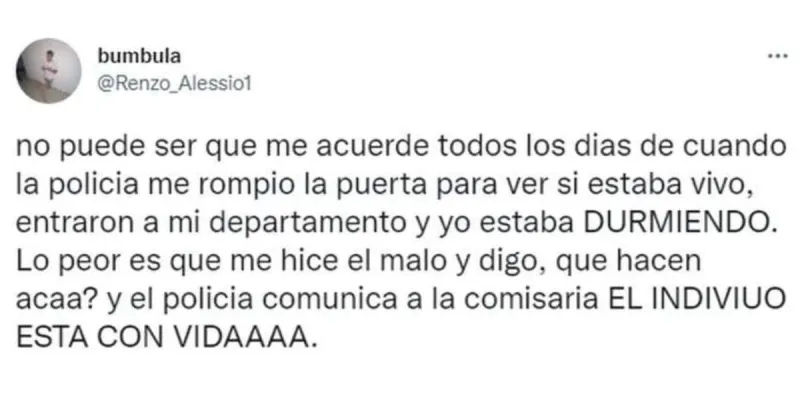 Fue a estudiar a Córdoba, su familia lo dio por muerto y lo encontraron durmiendo: “Tenía 124 llamadas perdidas”