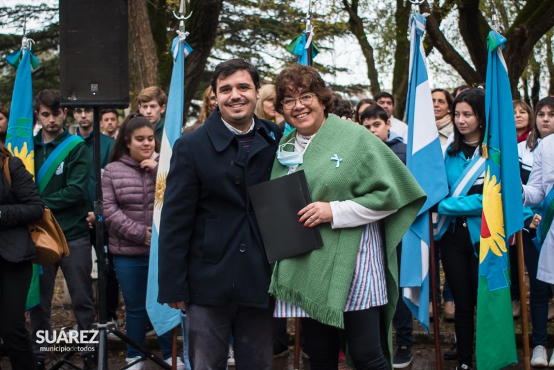 Cumpliendo la tradición, el Día de la Patria se festejó en Villa Belgrano