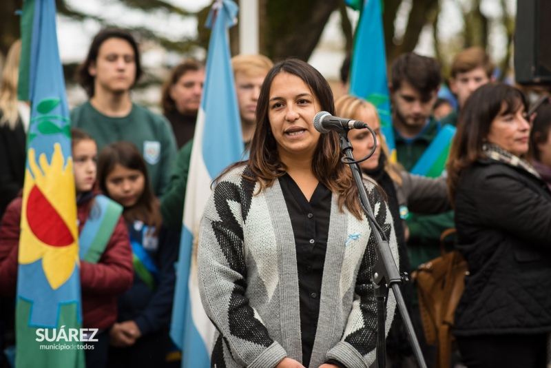 Cumpliendo la tradición, el Día de la Patria se festejó en Villa Belgrano