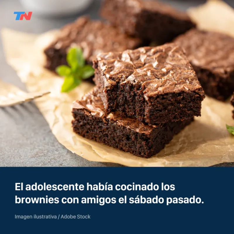 Un alumno llevó brownies con marihuana a su escuela en Jujuy e intoxicó a sus compañeros: hay tres internados