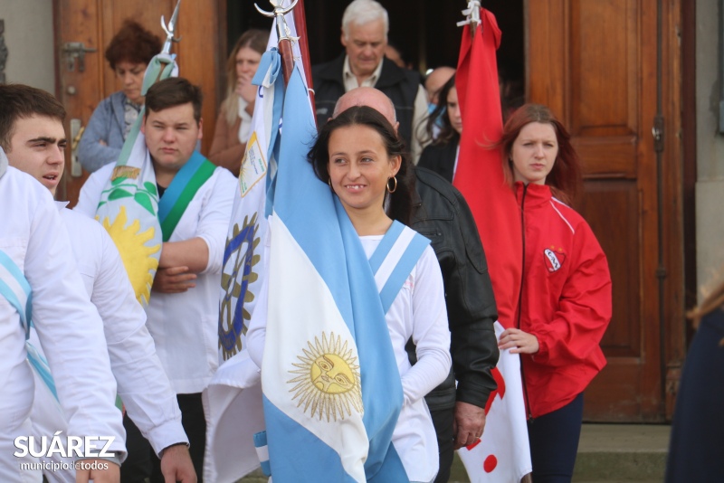 Kerb de Pueblo San José: Ana Inés Schwindt y Antonio Resch fueron distinguidos por la comunidad